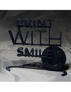 PrintWithSmile - logo 3D