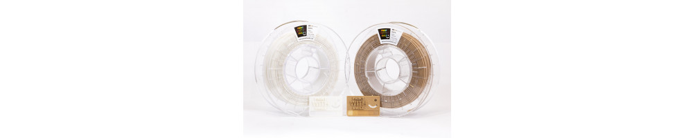 BIOFIL filament PRINT WiTH SMILE is made of a biopolymer consisting of 100% natural ingredients.
